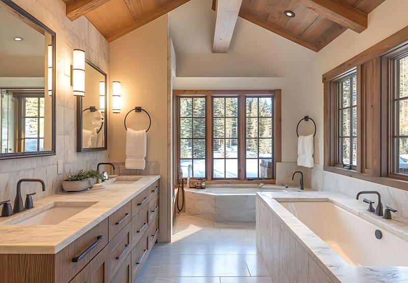 Modern Master Bathroom
